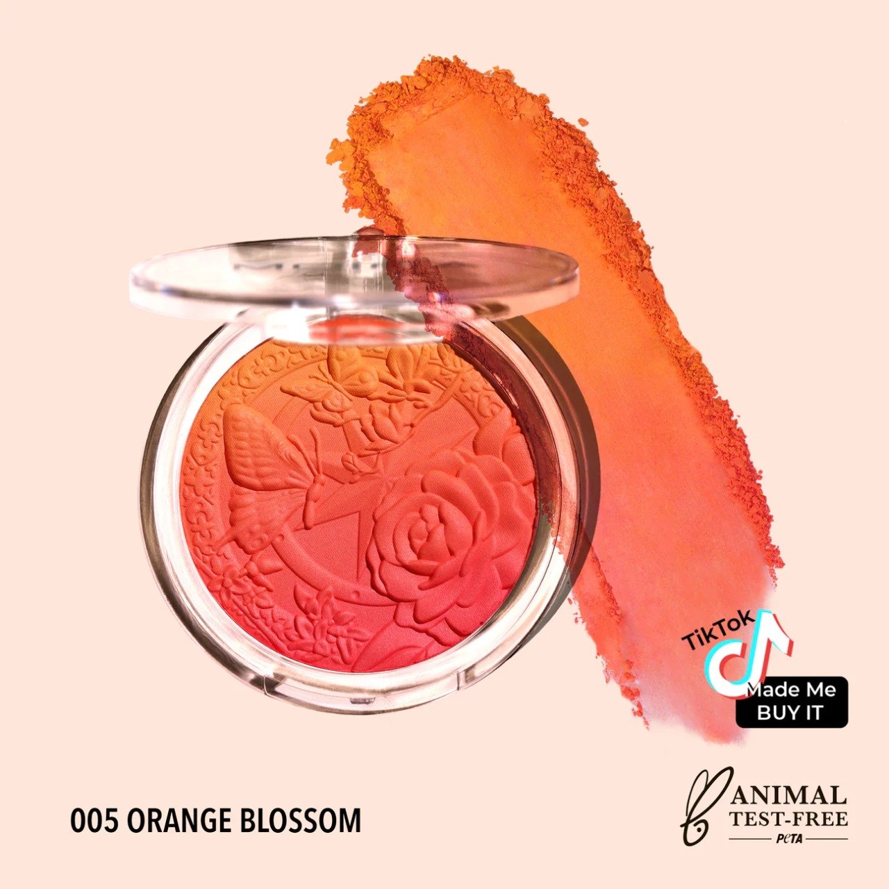 Rubor en polvo Signature Ombre Blush 005, Orange Blossom Moira