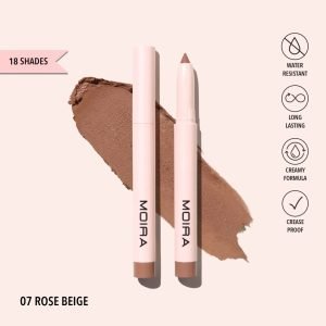 Sombra en lápiz At Glance Stick Shadow (007, Rose Beige) Moira