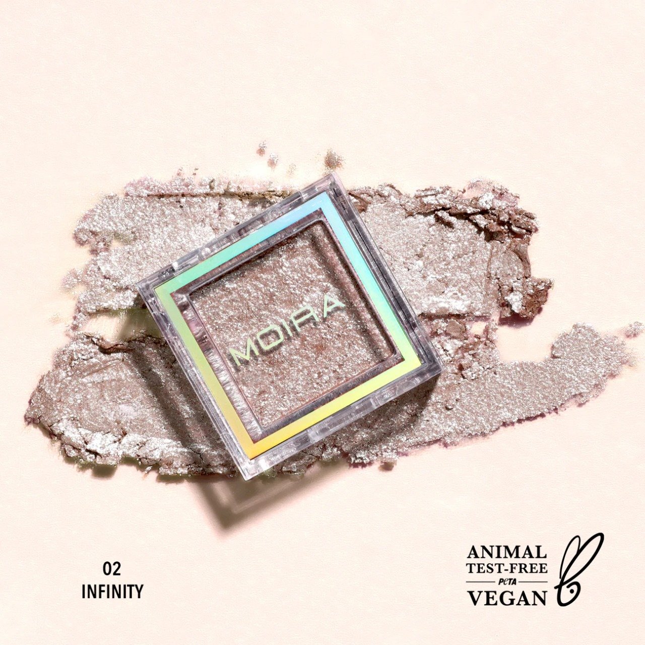 Sombra en crema Lucent Cream Shadow (002, Infinity) Moira