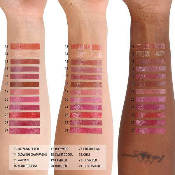 Labial hidratante Signature Lipstick (023, Dusty Red) Moira - Imagen 3