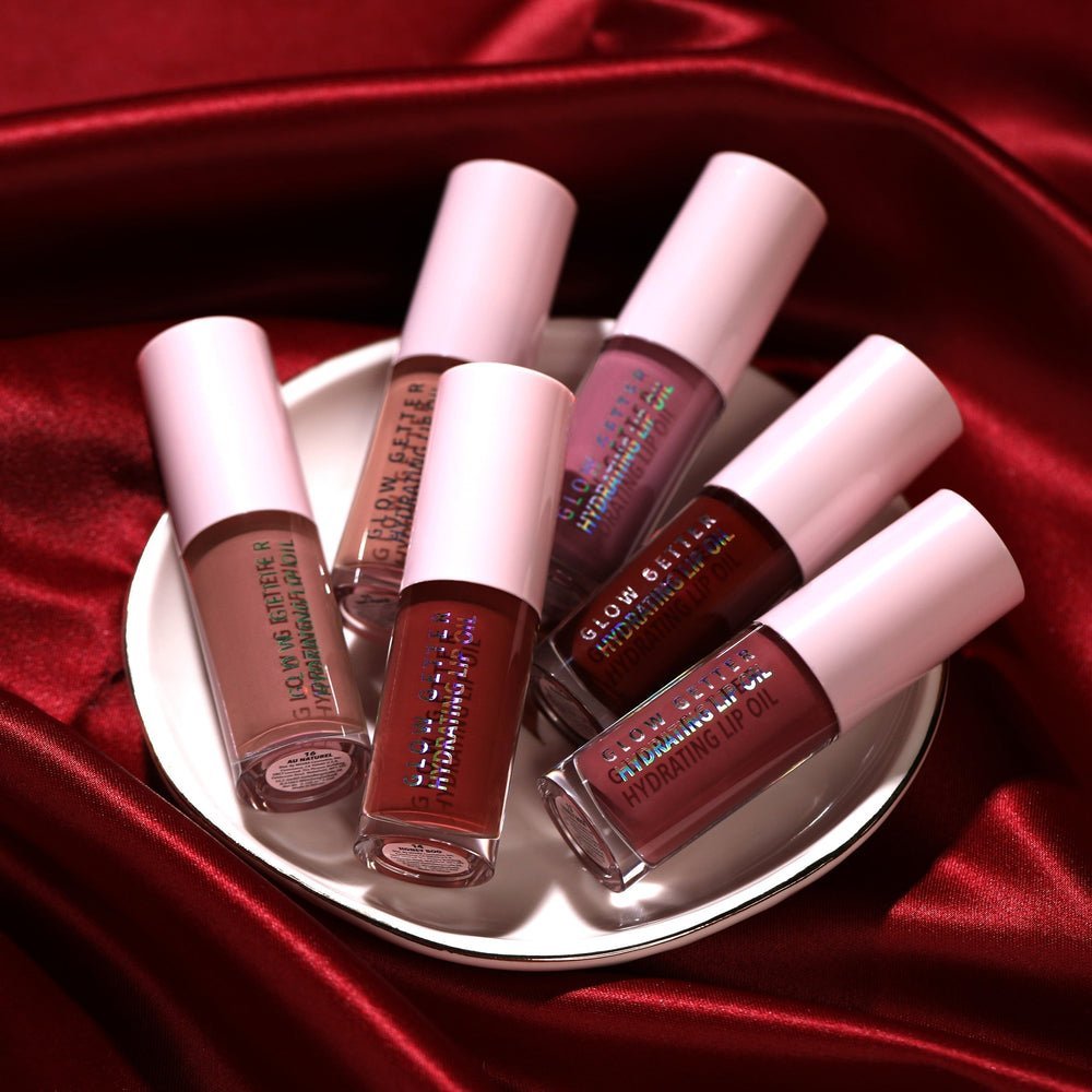 Glow Getter Hydrating Lip Oil (011, Soft Peach) Moira - Imagen 5