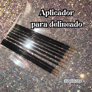 Aplicador para delineado 10 piezas