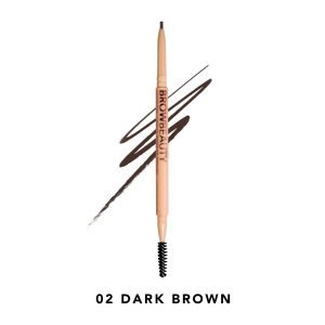 Lapiz de cejas efecto microblading BrowBeauty Tono 02 Dark Brown Italia Deluxe